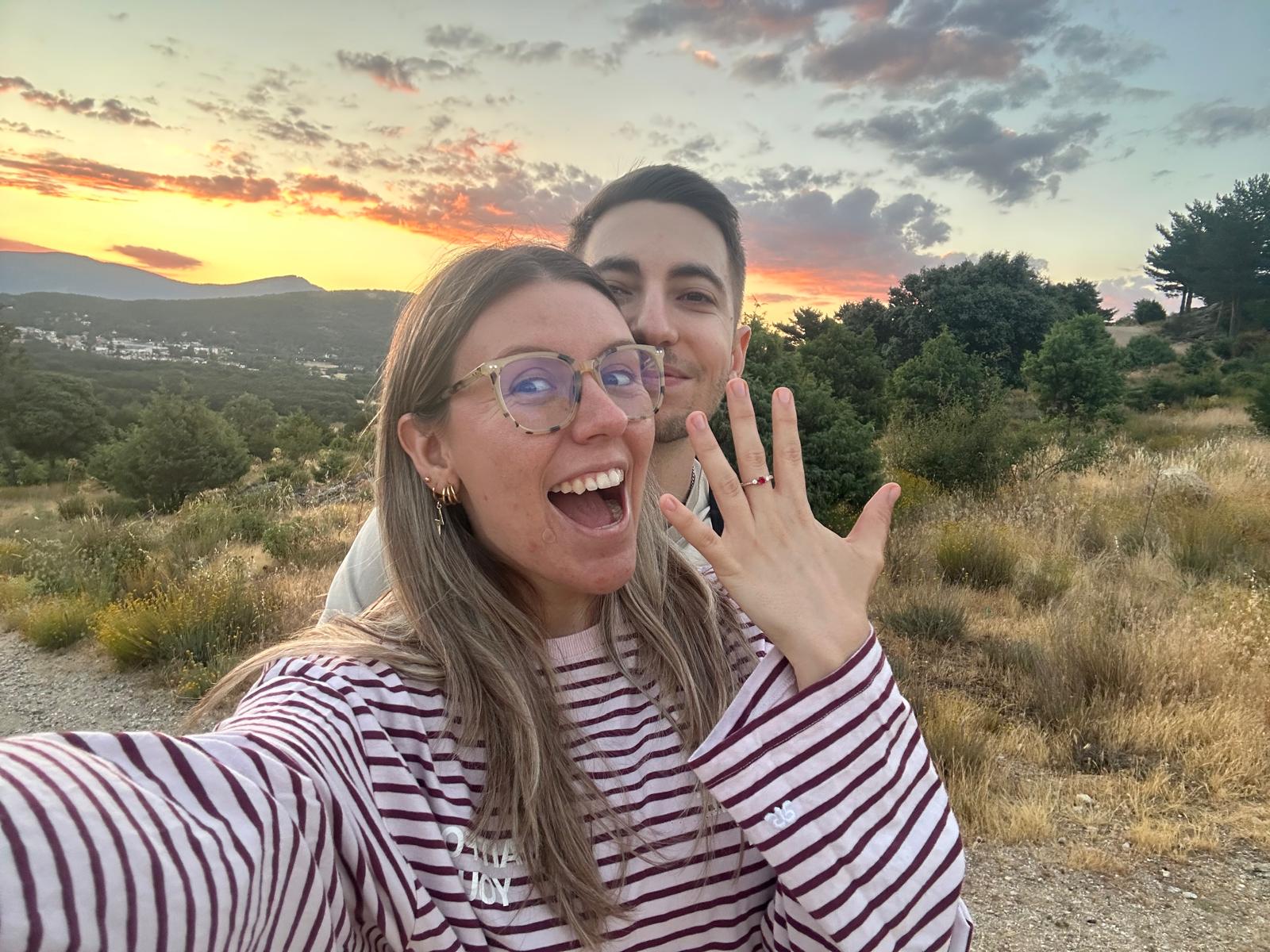 Foto de Elena y Adrián
