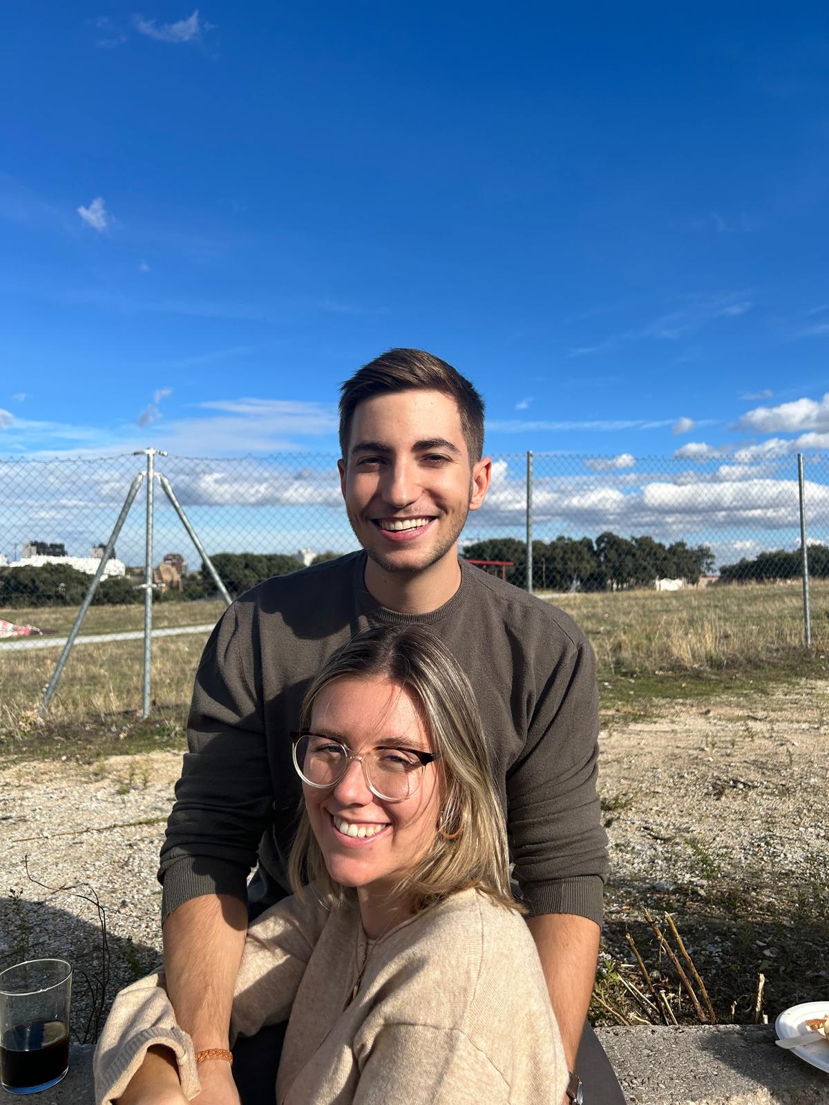 Foto de Elena y Adrián